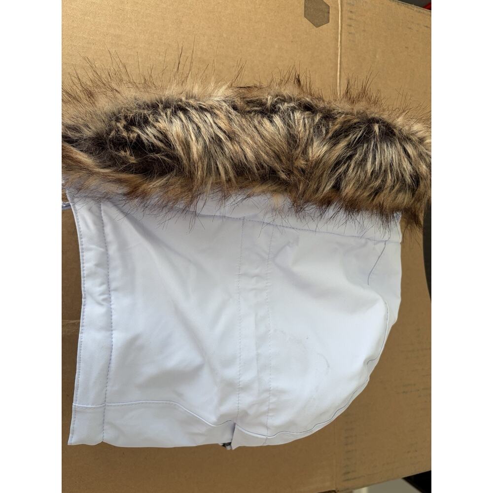 NWT Lands' End Women's 3X Expedition Faux Fur Hooded Down Parka Coat - Picture 12 of 16